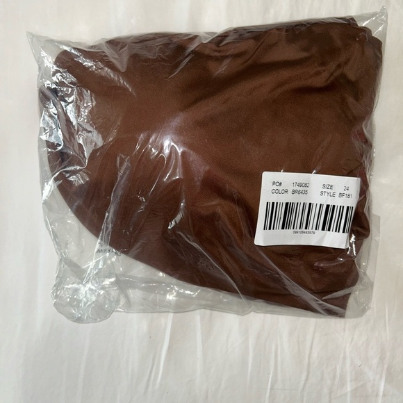 NWT J. Crew Brown O-ring V-neck One Piece Swimsuit - Picture 4 of 4